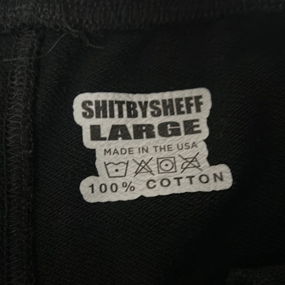 Y2K Streetwear Baggy Black Sweatpants - Picture 5 of 5